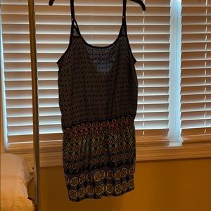 Patterned harmony and havoc romper